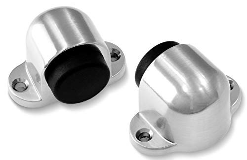 1.3 Inch / 33mm Floor Door Stopper, with Silent Rubber Bumper - color: 1.3 Inch, size: 1 Pieces