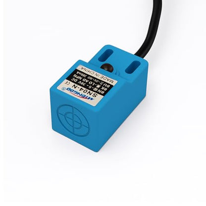 Gebildet Inductive Proximity Sensor SN04-N NPN NO Normally Open Detection Approach Switch with SN Bracket (Blue, 2 Pack) - color: Blue-E1649