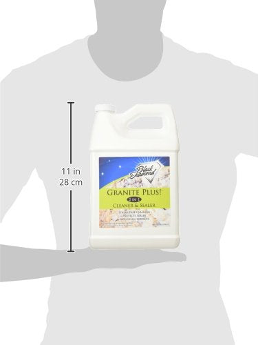 Granite Plus 2-in-1 Cleaner & Sealer for Granite & Quartz Counter, 1 Gallon - size: 128 Fl Oz (Pack of 1)
