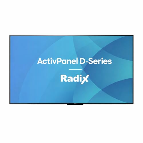 Promethean ActivPanel D-Series 65" 4K Digital Sign w/Radix Content License - size: 65"