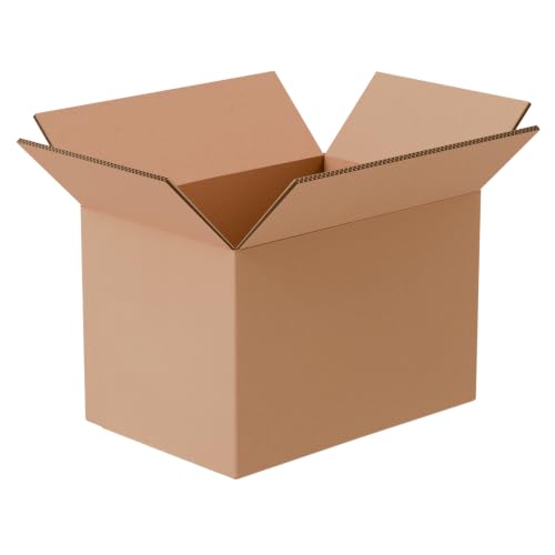 The Boxery 6"x4"x4" Corrugated Cardboard Boxes 25-Pack - size: 6 x 4 x 4"