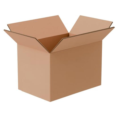 The Boxery 6"x4"x4" Corrugated Cardboard Boxes 25-Pack - size: 6 x 4 x 4"