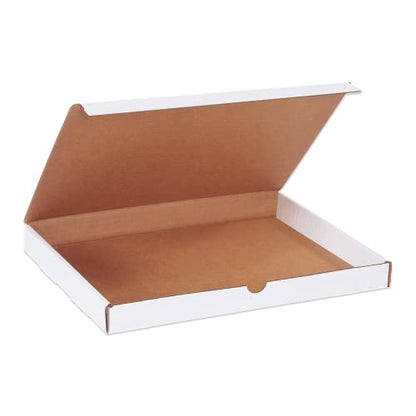 BOX USA Small Shipping Boxes 13'L x 10'W x 1.25'H, 50-Pack | Foldable Corrugated Cardboard Crush-Proof Box for Shipping, Packing, Moving and Storage - size: 13 x 10 x 1 1/4