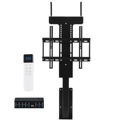 CO-Z Motorized TV Lift for 32" to 57" TVs up to 165 lb, 400x400 VESA, Height Adjustable Mechanism Stand & Wall Mount with Remote Control and Memory Setting, Automatic TV Lift for Home - style: Upgraded 32" to 57"