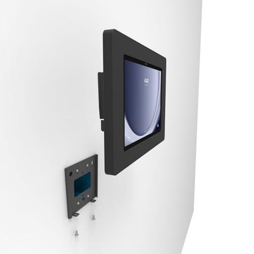 VidaMount Black Enclosure and Fixed VESA Slim Wall Mount [Bundle] Compatible with Samsung Galaxy Tab A9+ 10.9 (2024) - color: Black, size: Galaxy Tab A9+ 10.9 (2024)