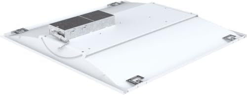 Lithonia Lighting Stack Switch 2x2 LED Troffer Light, Adj Brightness, 4-Pk