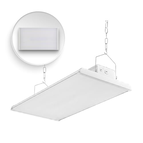 Konlite - 2 FT Linear LED Shop Lights, 105W, 14,170LM Bay Ceiling Shop Light for Commercial & Industrial Use, Non-Maintenance Shop Lights for Workshop, Garage Light, 5000K Daylight, Dimmable 1-10V - size: 1 PACK - 105W