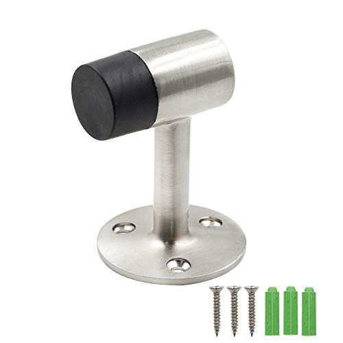 Floor Stop Door Stopper, 3 Inch / 75mm, Stainless Steel - color: 3 Inch, size: 1 Pieces