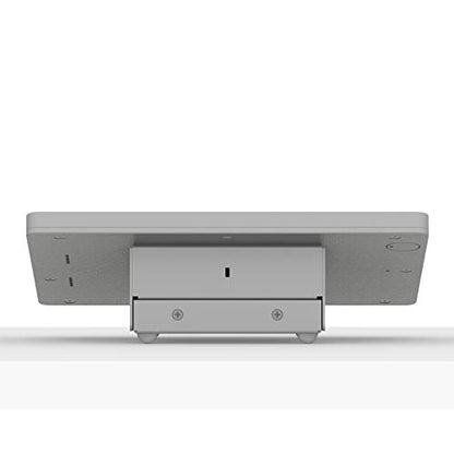 VidaMount Light Grey Enclosure and Fixed Tilted 15° Desk/Surface Mount [Bundle] Compatible with iPad 10.2" (7th, 8th & 9th Gen) - color: Light Grey, size: iPad 10.2" (7th, 8th & 9th Gen)