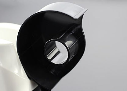 Heavy Base Nonskid Desk Tape Dispenser One-Hand Dispensing (White)