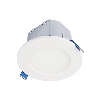 HALO 4" 600LM Canless LED Downlight 5CCT w/Attached JBOX, Dimmable - size: 4 inch 1PK