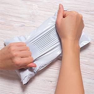 iMBAPrice Poly Mailers, 7.5x10.5 Inch, White, 200 Pack (#2) - color: White, size: 7.5" X 10.5"