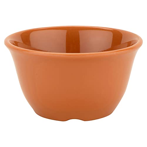 GET 7 oz Orange Pumpkin Melamine Bouillon Cup (Set of 12) - color: Pumpkin, size: 7 Ounce, style: Set of 12