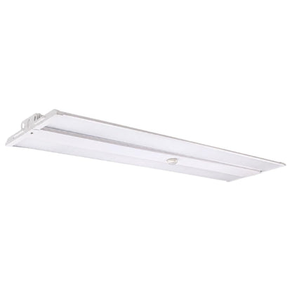 320W Linear LED High Bay Light with PIR Motion Sensor – 41300 Lumens, 5000K Daylight, 1000W Metal Halide Equivalent, UL Damp Rated, 120–277V, Suspended Mount, Warehouse & Industrial Lighting (1 Pack) - color: 1 Pack, size: 320W