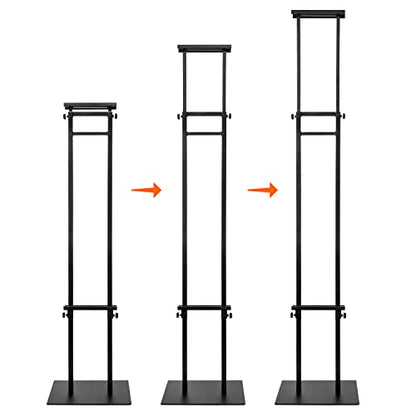 Poster Holder for Display, Adjustable Pedestal Sign Stand Up to 78 Inches