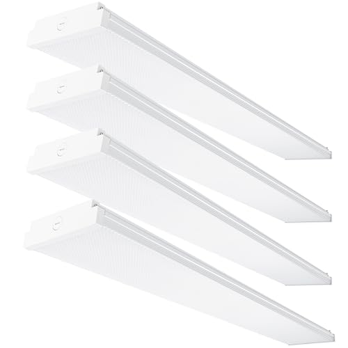 hykolity 4FT 7'' W LED Wraparound Light, 40W, 4400lm, 4000K, 110LM/W - size: 7 Inch Width