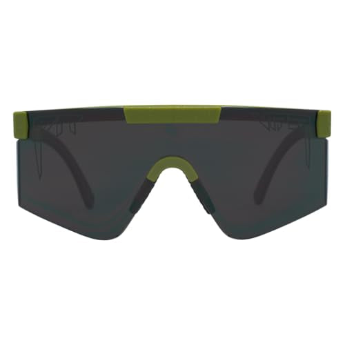 Pit Viper OG 2.0 Ballistic Shooting Glasses | MIL-SPEC Z87+ - color: Green, size: Wide