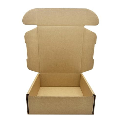 Small Sturdy Cardboard Box 6x6x2 Inch Mailing Corrugated Boxes Set of 10 - size: 6 x 6 x 2 inches