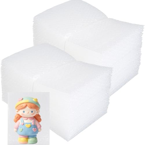 100PCS 6x8" Clear Bubble Pouches Wrap,Double Wall Cushioned Wrap,Shockproof - size: 6X8''-100PCS