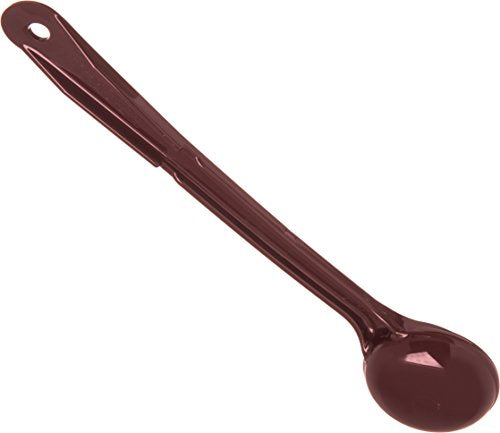 Carlisle FoodService Products 395801 Solid Long Handle Portion Control Spoon, 1.5 oz, Reddish Brown - color: Reddish Brown, size: 1.5 Ounces, style: Contemporary