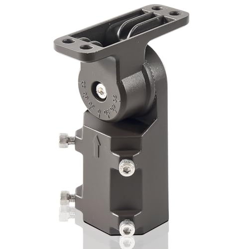 LED Parking Lot Light Mounting Bracket, Waterproof and Rust-Proof, Slip Fitter Mount Accessory for LED Shoebox Parking Lot Light, Outdoor Area Street Lighting Mounting Bracket - color: Slip Filter Bracket