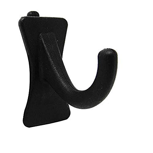 PegPro® J Hooks Kit for Standard “Wood Fiber” pegboard – Durable Plastic Pegboard Hooks - for Garage, Kitchen, Craft Room, and More (J Hook - 24 Pack, Black) - color: Black, size: J Hook - 24 Count