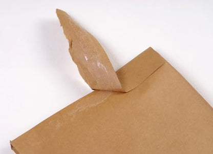 9.4" x 13.2" Expandable Envelopes Large Kraft Envelopes - color: Kraft, size: 10