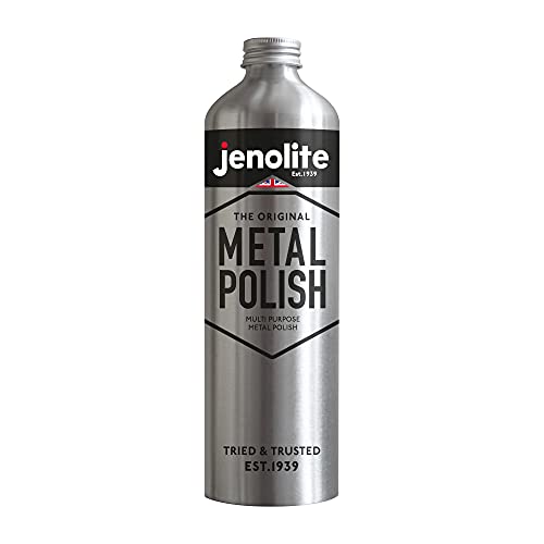 Jenolite Liquid Metal Polish 500 ml / 16.9 fl oz. Multi‑Purpose for Silver