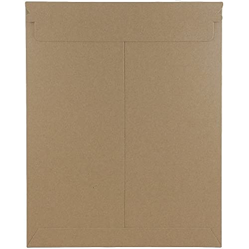 JAM PAPER Stay-Flat Photo Mailer Envelopes with Peel & Seal Closure - 9 3/4 x 12 1/4 - Brown Kraft - Sold Individually - color: Sold Individually, size: 9 3/4" x 12 1/4"
