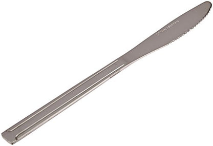 Winco 12-Piece Dominion Dinner Knife Set, 18-0 Stainless Steel