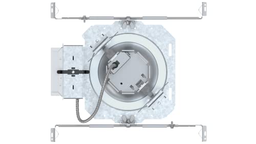 Lithonia Lighting LDN 6in. New Construction Downlight, Non-IC LED Housing, 2000LM, 3500K, 10% 0-10V Dimming