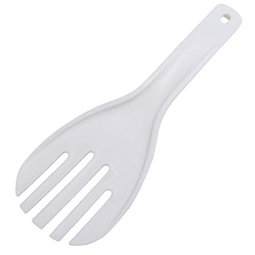 2 Pack Large Rice Paddle Non-Stick 10'' Serving Rice Spoon Rice Scooper Rice Spatula Salad Servers Salad Tongs for Commercial Rice Cooker Warmer Large Capacity Rice Maker Pot Restaurant Canteen