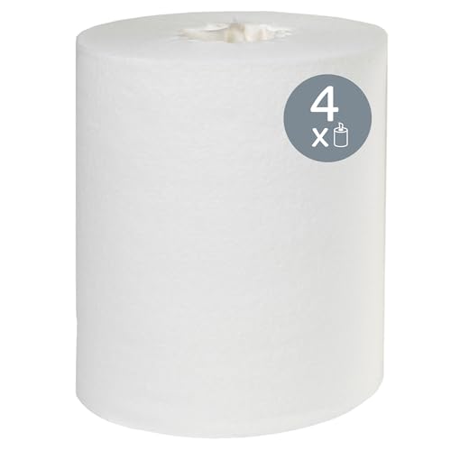 Kleenex Professional Center-Pull Roll Towels, Bulk, 4 x 275 Sheets (01320)