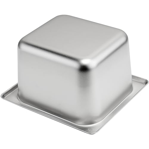 ZeroPone 6 Pack Hotel Pans 1/6 Size 4" Deep Steam Table Pan - color: 4 INCH, size: 1/6 SIZE