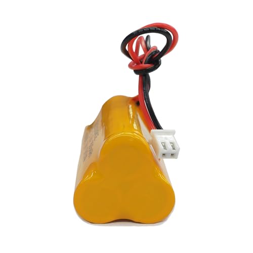 3.6V 900mAh AA Ni-Cd Exit Sign Emergency Light Battery, Replacement for Dantona CUSTOM-318 OSA230, Unitech LEDR-1 6200RP, Lowes 253799, Exitronix 10010037 (4 Pack) - color: 4Pack 3.6V 900mAh