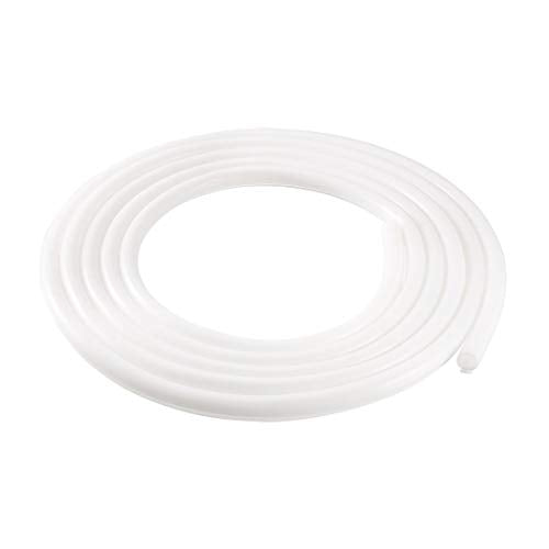 uxcell T-Slot Mount Window Weatherstrip Seal 9mm Bulb Bubble for 5mm Slot 5 Meters Long White - color: White, size: 5m