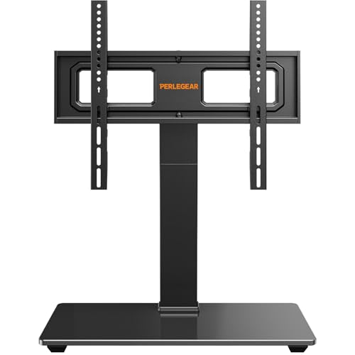 Perlegear Universal Swivel TV Stand Base for 32–70 inch TVs to 88lbs - size: 32-70 Inch