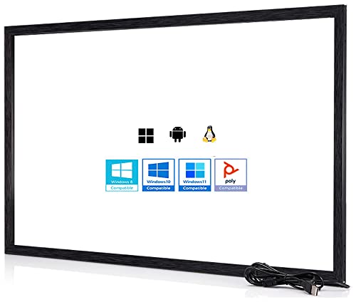 Chengying 85 inch Multi-Touch Infrared Touch Frame - IR Touch Panel - 85" Infrared Touch Screen Overlay - USB Interface - HID Compatible - size: 85 inch