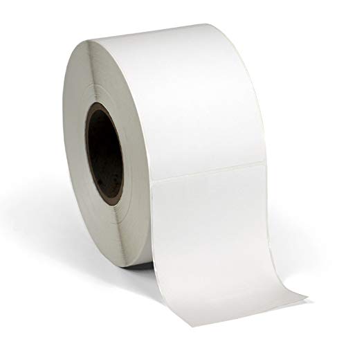 4" X 6" Direct Thermal Perforated Stickers Labels for Shipping Labels, Inventory, and Color Coding - 1000 Per Roll on 3" Core - Compatible with Zebra, Datamax, Sato, Intermec, and More (White, 1 Pack) - color: White, size: 1 Pack 1,000 Labels