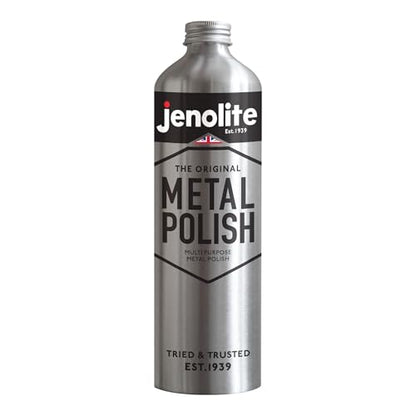 Jenolite Liquid Metal Polish 500 ml / 16.9 fl oz. Multi‑Purpose for Silver