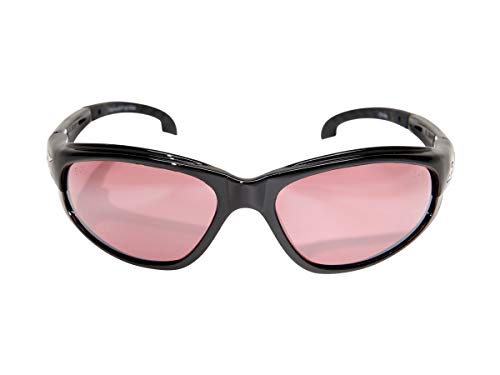Edge SW111 Dakura Wrap-Around Safety Glasses - color: Rose Mirror, size: One Size, style: Standard