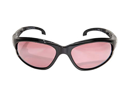 Edge SW111 Dakura Wrap-Around Safety Glasses - color: Rose Mirror, size: One Size, style: Standard