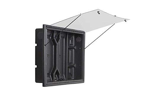 The TV Shield 36-43" Outdoor TV Enclosure + Anti-Glare - Weatherproof Cover - color: Anti-Glare, size: 36-43"