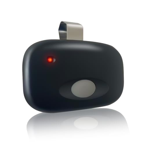Garage Door Opener Remote for Linear 318MHz MegaCode MCT-11 DNT00090,Compatible with LD033, LD050, LS050 Linear Garage Door Opener with Visor Clip,1 Pack - style: MCT-11-1Pcs