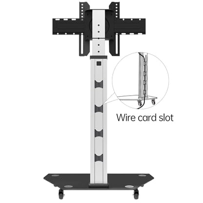 Smart Board JAV Mobile Stand, Four Lockable Wheels, Height Adjustable Portable Stand for Office Classroom