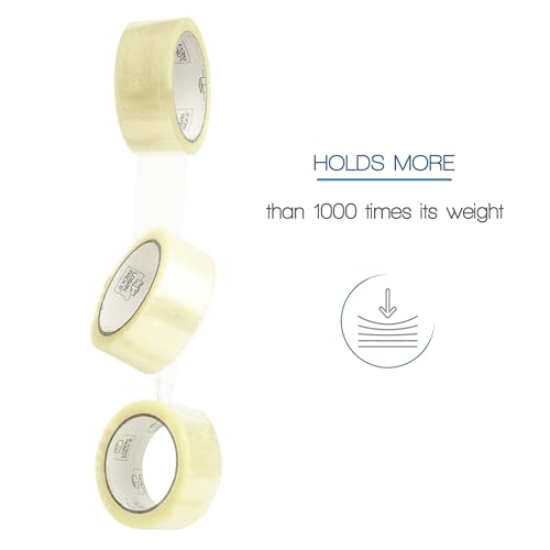 Clear Packing Tape, 36 Rolls Heavy Duty Packaging Tape for Shipping Packaging Moving Sealing, Thicker Clear Packing Tape, 1.88 inches Wide, 110 Yards Per Roll, 3960 Total Yards