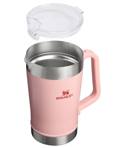 STANLEY Stay-Chill Pitcher, 64 oz, Peach Rose - color: Peach Rose