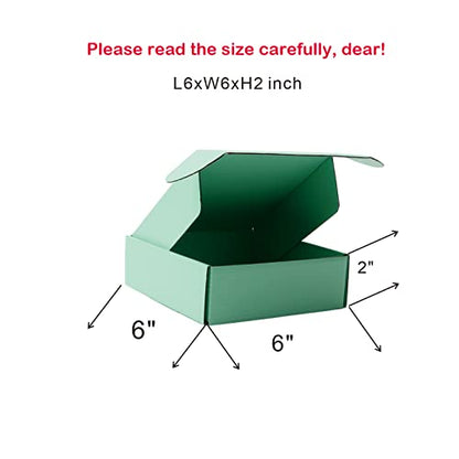 Small Blue Shipping Packaging Boxs KAXILU 20pcs Shipping Boxs L6xW6xH2 inch Suitable E-Commerce Packaging - color: Blue-20PCS, size: Small-L6xW6xH2 inch