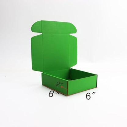 Small Dark Green Shipping Packaging Boxes L6xW6xH2 Inch 20Pcs Mailer Boxes - color: Dark Green-20pcs, size: Small-L6xW6xH2 inch