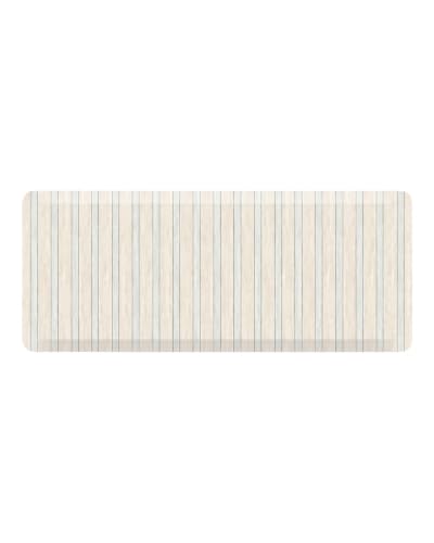 House of Noa Nama Standing Mat – Anti-Fatigue Cushioned Kitchen Mats for Floor | Ergonomic Bounce-Back Foam Kitchen Mats | Anti-Fatigue Mats for Kitchen & Standing | Devon Glacier | 22" x 54" - color: Glacier, size: 54"L x 22"W x 0.8"Th